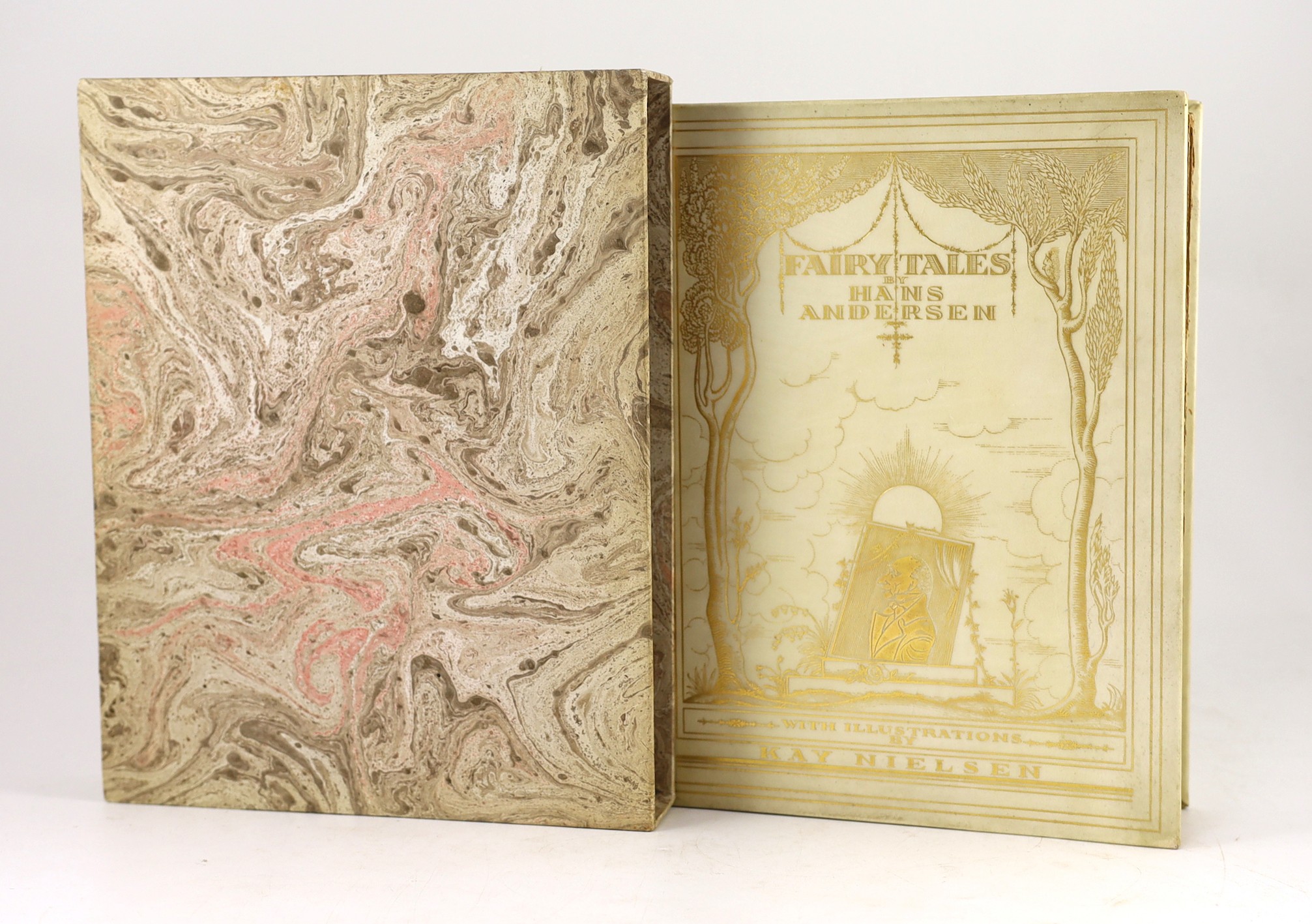 Andersen, Hans Christian - Fairy Tales ... Illustrated by Kay Nielsen. Limited edition of 500 numbered copies, signed by the artist. 12 coloured and mounted plates with captioned guards, text illus. (some full page) and